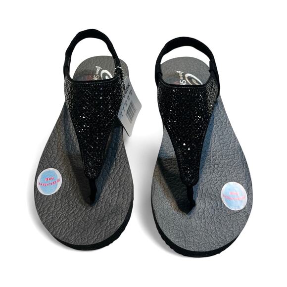 Skechers Vegan Cali Yoga Foam Thong Meditation Sling Back Sandals - Picture 2 of 9
